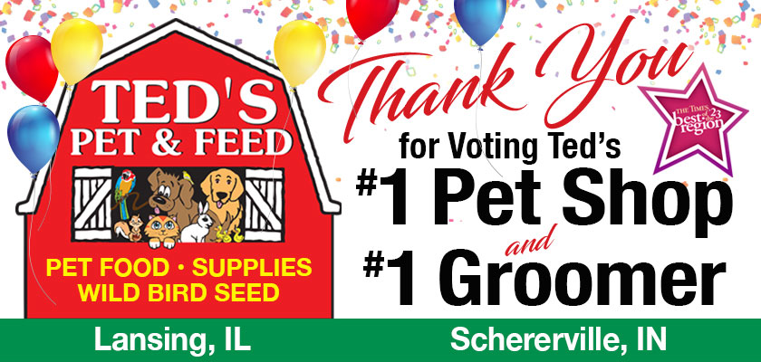 Thank you for Voting #1 Pet Shop and Groomer