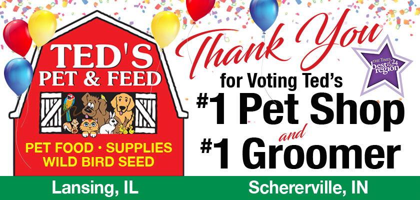 Thank you for Voting #1 Pet Shop and Groomer
